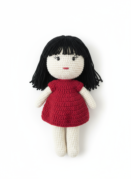 Mimi the Scarlet Dress